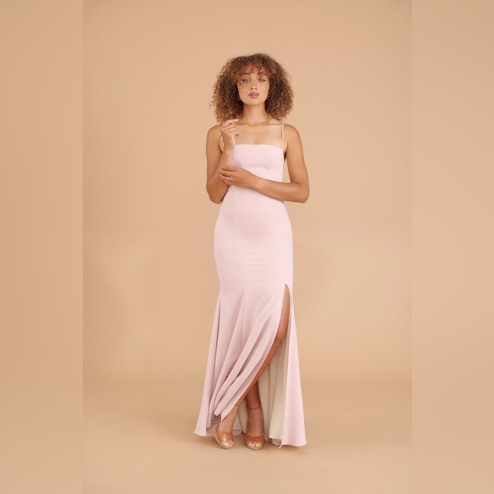 Arti Gogna | Naomi Pink Satin Dress